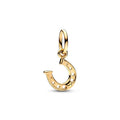 Hufeisen Glücksbringer Gold – Charm-Anhänger