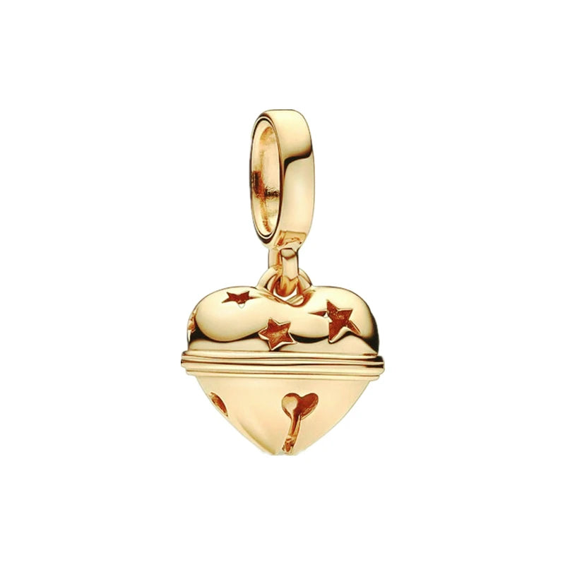 Sternen Glöckchen Gold – Charm